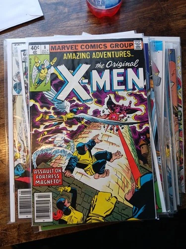 Lot Of 15 VINTAGE X-men Marvel Comics.  Bronze Age And More