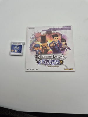 Professor Layton vs Phoenix Wright Nintendo 3DS 3DS Sehr Gut Modul