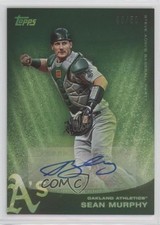 2022 Topps X Steve Aoki Base Green Glitter Blast 40/50 Sean Murphy Auto 1c7