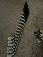 Titleist T400 Irons (Custom Fubuki Regular Flex Graphite Shafts) 5-PW