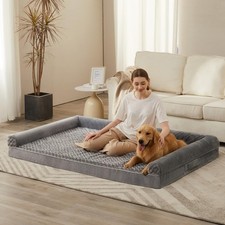 Dog Beds for Large Dogs, Orthopedic Dog Bed for Medium Large Dogs,Big Waterpr...