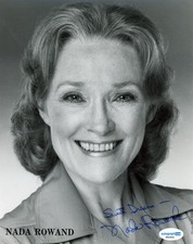 Nada Rowand "Loving" AUTOGRAPH Signed Autographed 8x10 Photo ACOA