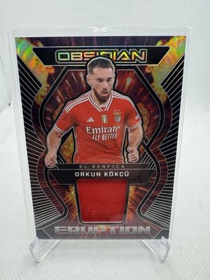 Orkun Kökcü Patch /199 Panini Obsidian Eruption Benfica Lissabon Patch
