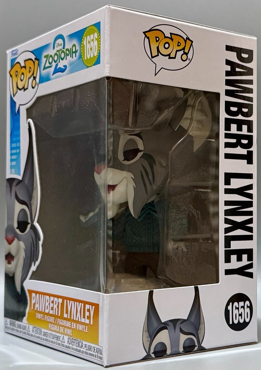 Funko Pop! Disney Zootopia 2 Pawbert Lynxley #1656 | eBay