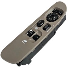 Window Master Switch and Bezel Set for 2002-2009 Dodge Ram Regular Cab, Tan