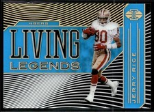 2020 Illusions Living Legends Blue Jerry Rice 293/299 49ers #LL12