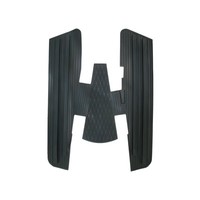 Gummimatte RMS Classic FüR Piaggio Vespa VNB VBB GL Sprint Schwarz