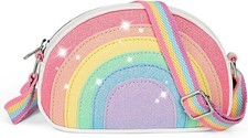 Toddler Rainbow Purse for Kids Cute Little Girls Crossbody Bag Gift Fun
