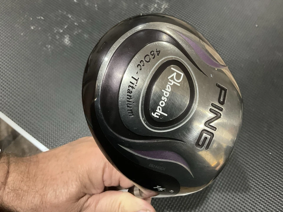 DAMAS Ping Rhapsody Driver 14* Grafito Ultra Ligero ULT 129 Jugado 1 Mes BONITO Foto 2 de 4