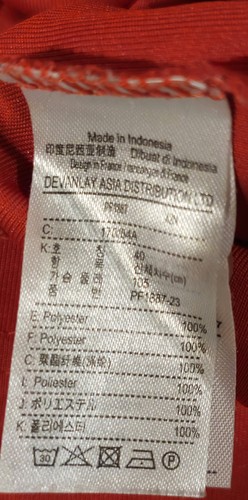 Lacoste Sports Red Polo Shirt Australian Open Tennis Womens Size 40/12 Like New - Picture 6 of 6