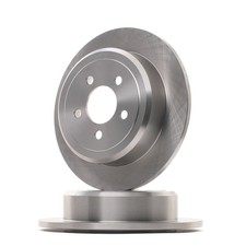 2x RIDEX Disco freno Posteriore per JEEP WRANGLER III (JK) per DODGE Nitro SUV