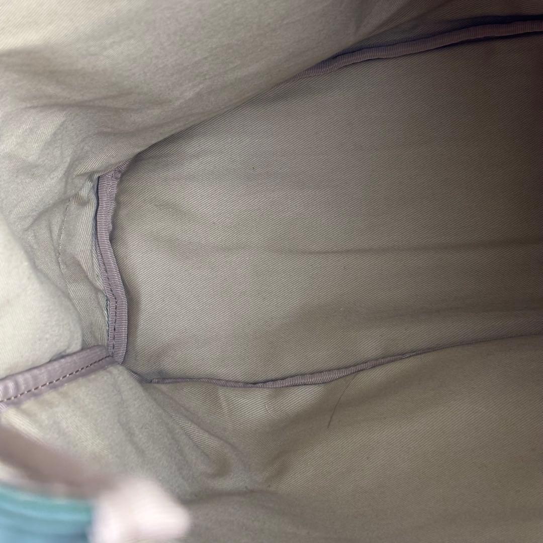 Porter Structure Leather Backpack Green Genuine L… - image 16