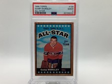 1966 Topps Gump Worsley All Star #130 Good PSA 2 