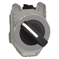 SCHNEIDER ELECTRIC  Selector Switch, 2 Pos, 30 mm, Black 55XA10