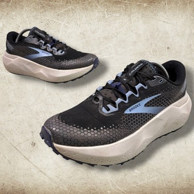 Brooks Shoes Womens Size 11 Black Blue Caldera 6 Trail Running Shoes 1203661B082