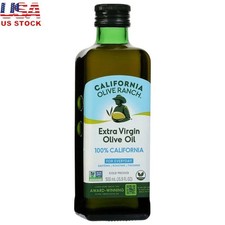 100 California Extra Virgin Olive Oil Cold Pressed Vegan Cooking Oil 16.9 fl oz