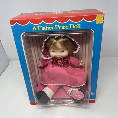 1974 Fisher Price Natalie Doll New In Original Box Lapsitter #202