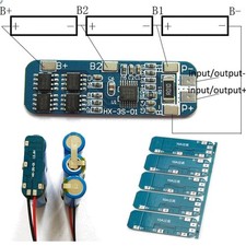 3S 12V 10A 18650 Lithium Battery Protection Board BMS Li-ion Charger Protecti...