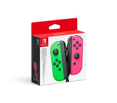 Nintendo Joy-Con Controllers (Pair) - Neon Green/Neon Pink