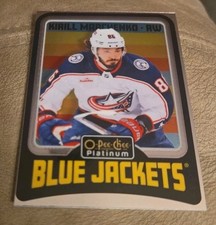 O-Pee-Chee Platinum 2024-25 Retro Insert Kirill Marchenko R63 Blue Jackets NHL