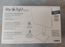 Carex Day-Light Elite Bright Light Therapy Lamp 10 000 Lux Daylight Open Box
