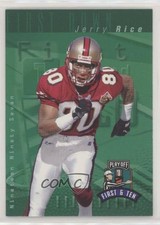 1997 Playoff First & Ten Jerry Rice #193 HOF 4mt