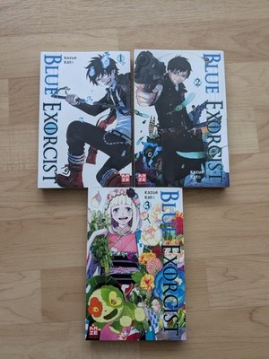 Blue Exorcist Manga Band 1-3