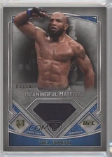 2017 Topps UFC Museum Collection Meaningful Materials Gold /10 Yoel Romero