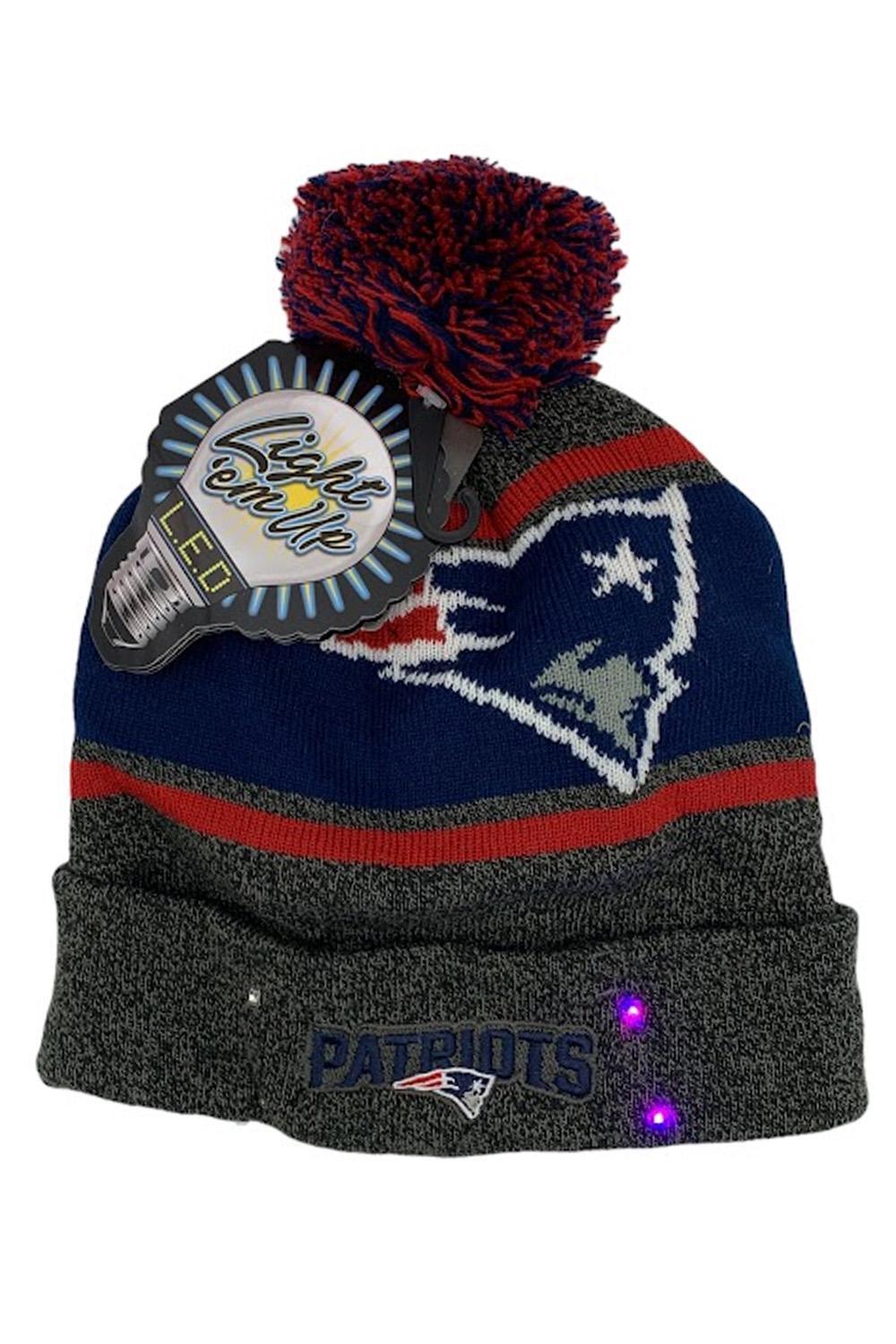 Шапочка с большим логотипом NFL LED Beanie Patriots 2990₽
