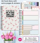 Food Diary Diet Journal Slimming World Compatible Weight Loss Tracker A6 Book PF