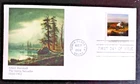 ALBERT BIERSTADT PAINTER 1998 FLEETWOOD INDIAN HUNTING BUFFALO FDC 4 CENTURIES A