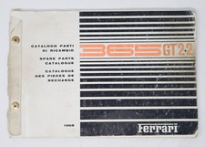 Original Ferrari 365 Gt 22 Parts Catalogue Book Manual 1968 2368
