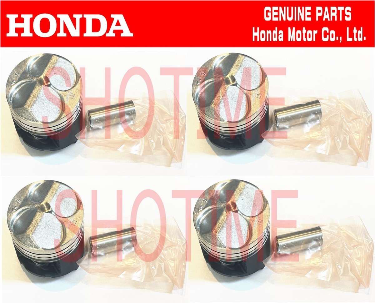 b16b 純正ピストンリング　ek9 HONDA GENUINE CIVIC EK9 TYPE-R B16B Engine 81mm Piston 4 pcs set