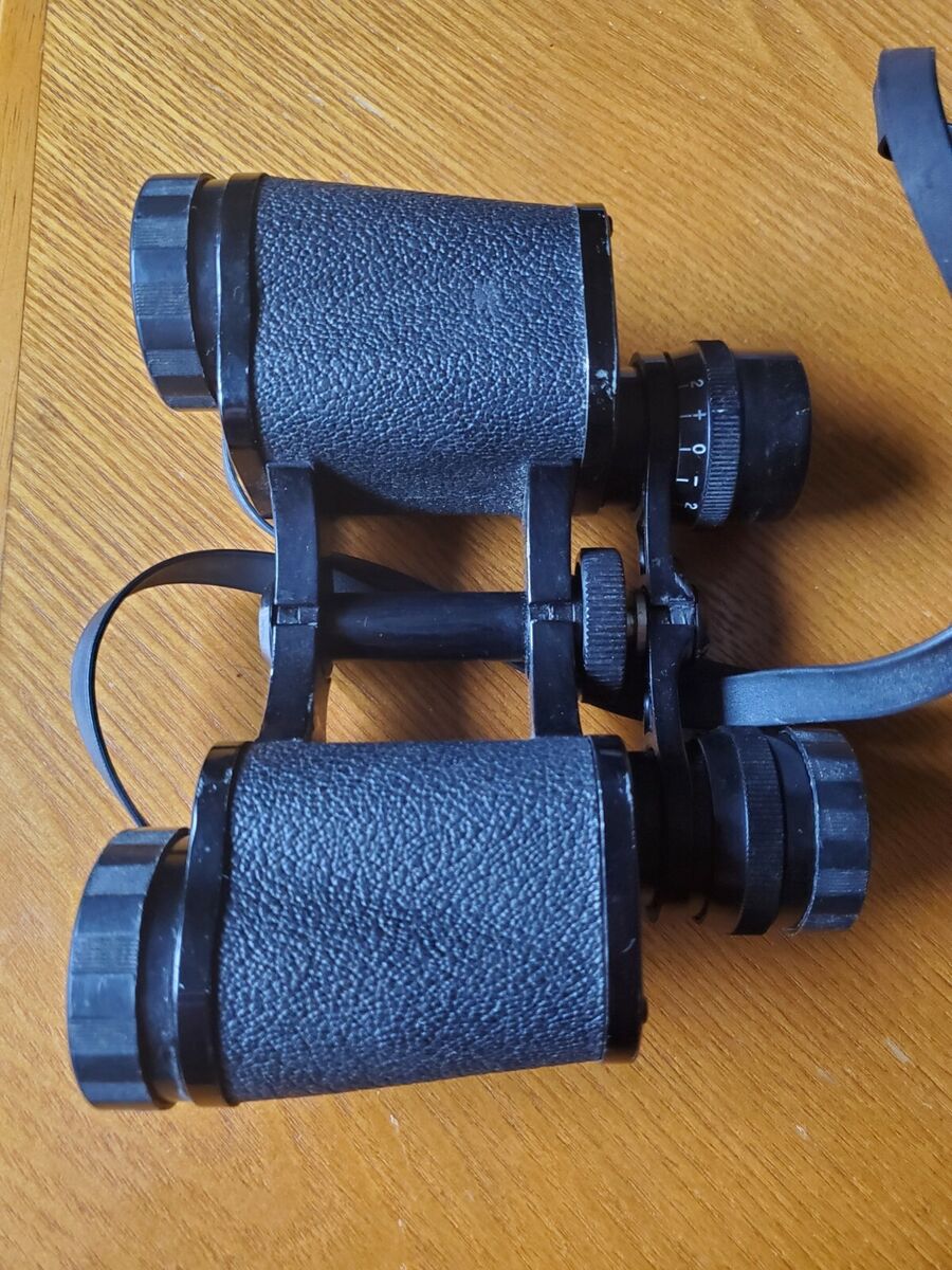 Vintage Kenko Coated Optics Binoculars 8 X 30 Field 7.5° No. 45058 Great  Shape