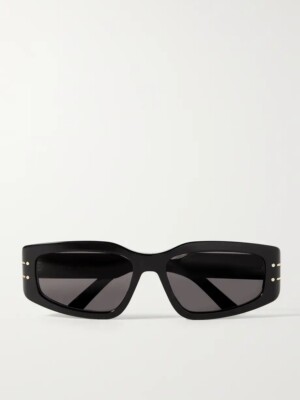 S*u様 Dior サングラス Dior Signature S9U Sunglasses Black w/ Grey Lenses New 56-16 | eBay