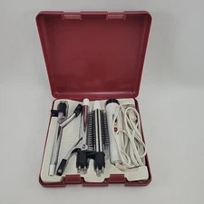 Vintage Conair Twist And Curl Trio 3 Piece Curling Iron In Carrying Case