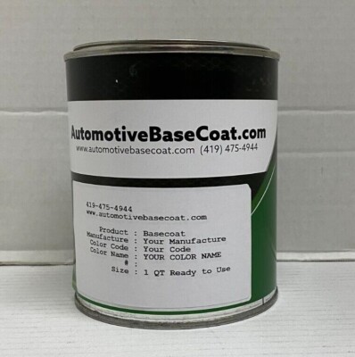 Jaquar Basecoat Paint PICK YOUR COLOR *READY TO SPRAY* - 1 Quart