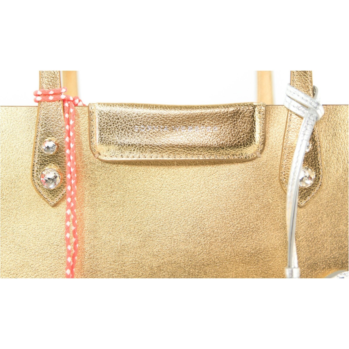 Sophia Webster Hola Gold Silver Metallic Leather Butterfly Sophia Webster Hola Gold Silver Metallic Leather Butterfly