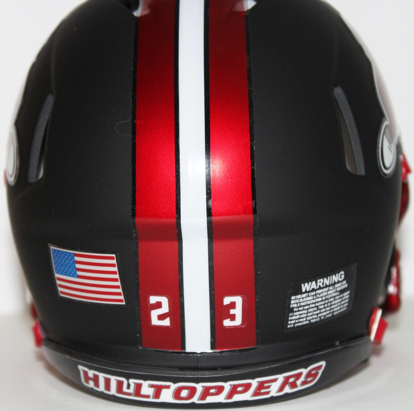 2023 Western Kentucky Hilltoppers Riddell Mini Helmet vs Liberty - Receivers
