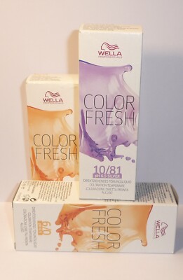 Wella Color Fresh Sauer PH-Wert Direktziehendes Tönungsliquid 75ml vers.Nuance