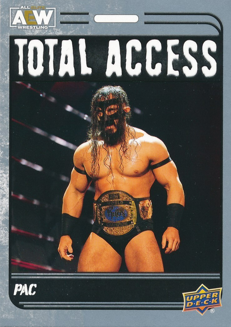 TA-2 PAC 2023 Upper Deck AEW SILVER TOTAL ACCESS