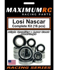 MAXRC - Losi 1/12 Nascar AWD Race Car Sealed Bearings Kit Upgrade Parts 16 pcs 