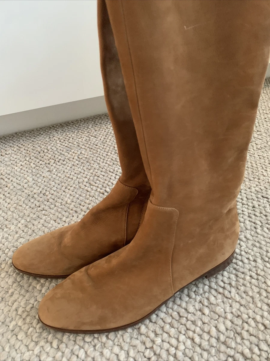 Sergio rossi over shop the knee suede boots