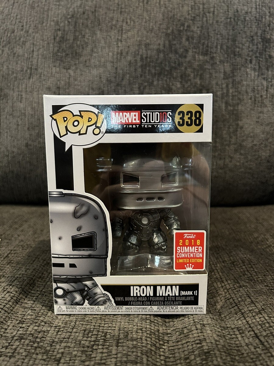 Funko Pop Iron Man Mark 1 338 (SDCC Retailer Exclusive) | eBay