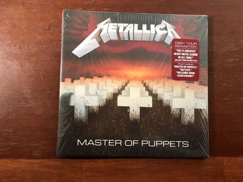 Master Of Puppets (remastered) by Metallica (CD, 2017) Blackened