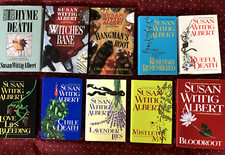 Susan Wittig Albert, China Bayles, Lot of 24 (23 Firsts) HB, DJ, 9 signed