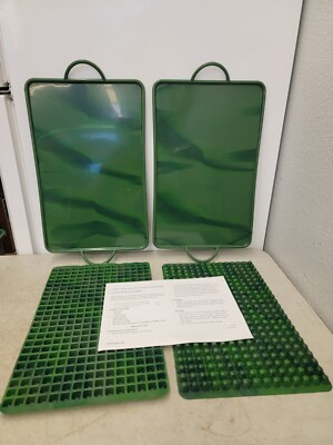 Cook's Essentials Set of 4 Silicone Baking K42959 - Green
