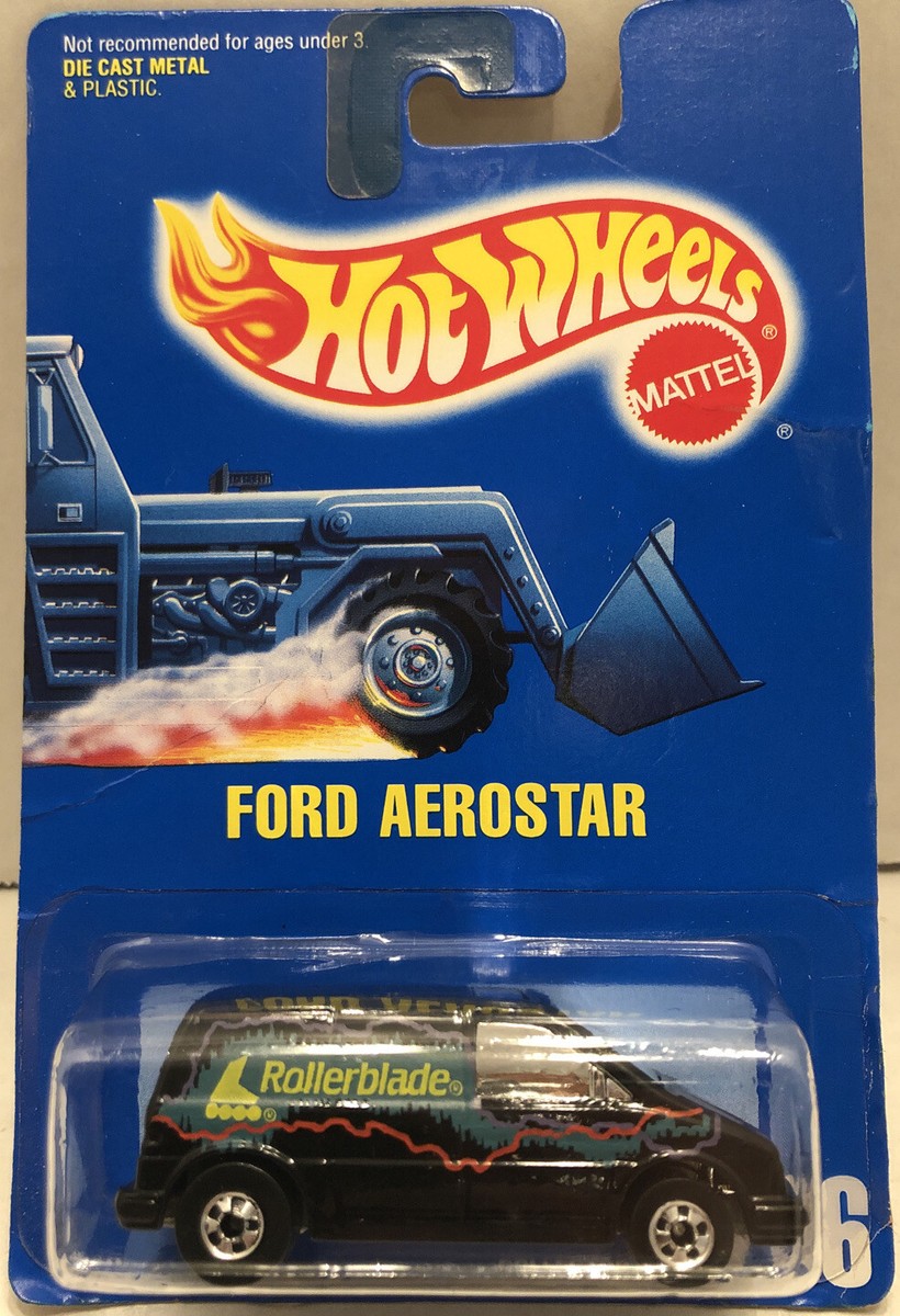 Hot Wheels FORD AEROSTAR #236 NM/MT Blue Card 1993 
