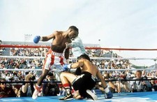 Terry Norris Knocks Down Luis Santana BOXER BOXING OLD PHOTO