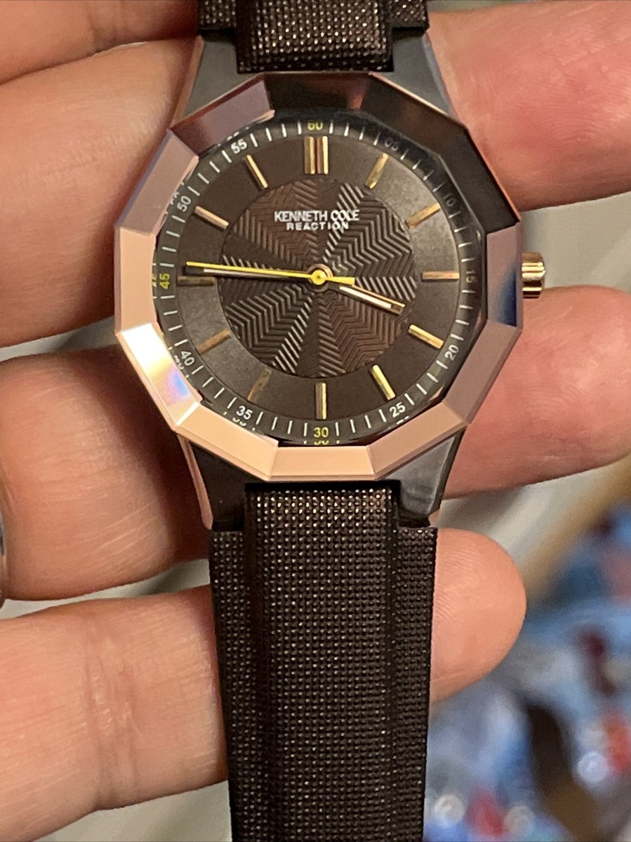 kenneth cole reaction watch s301-07 kc2473 faceted crystal | eBay